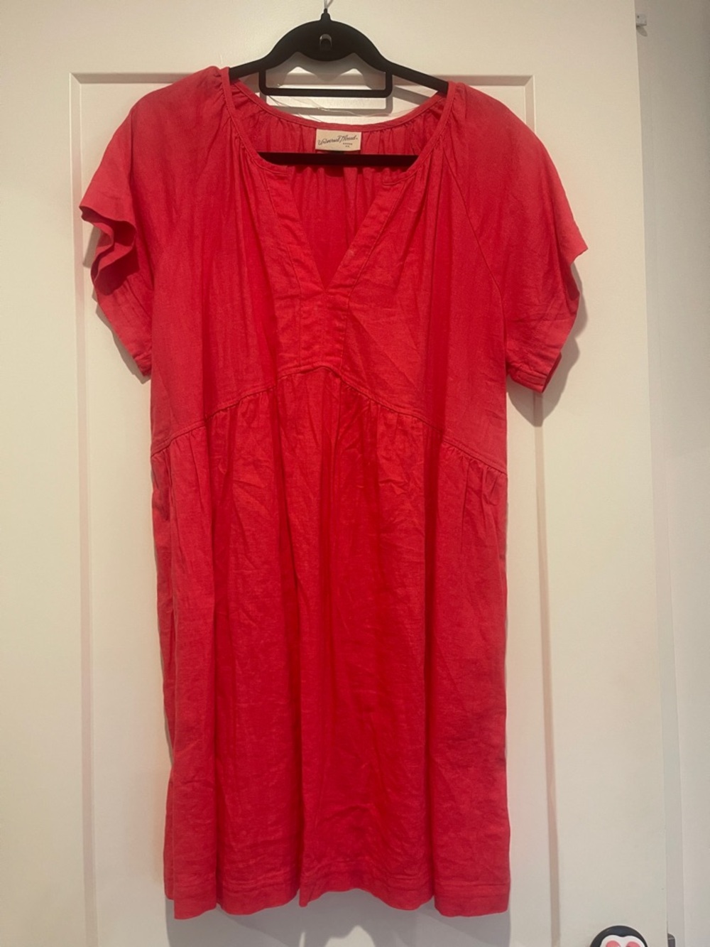 Universal Thread Hot Pink Linen Dress